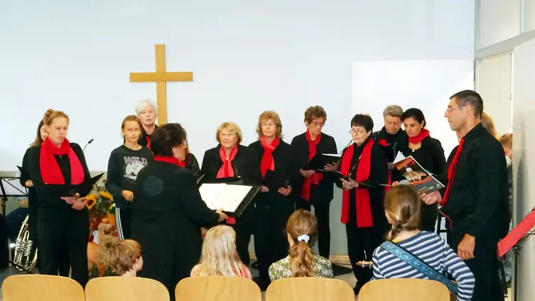 Erntedankgottesdienst am 02.10.2022 im ev. Gemeindehaus Worfelden - Gesangverein "Frohsinn" Worfelden
