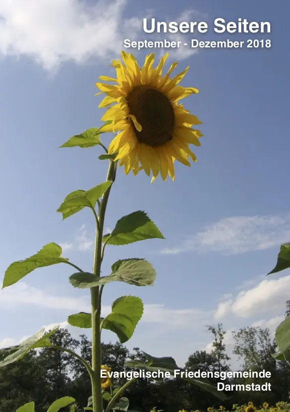 Unsere Seiten September - Dezember 2018