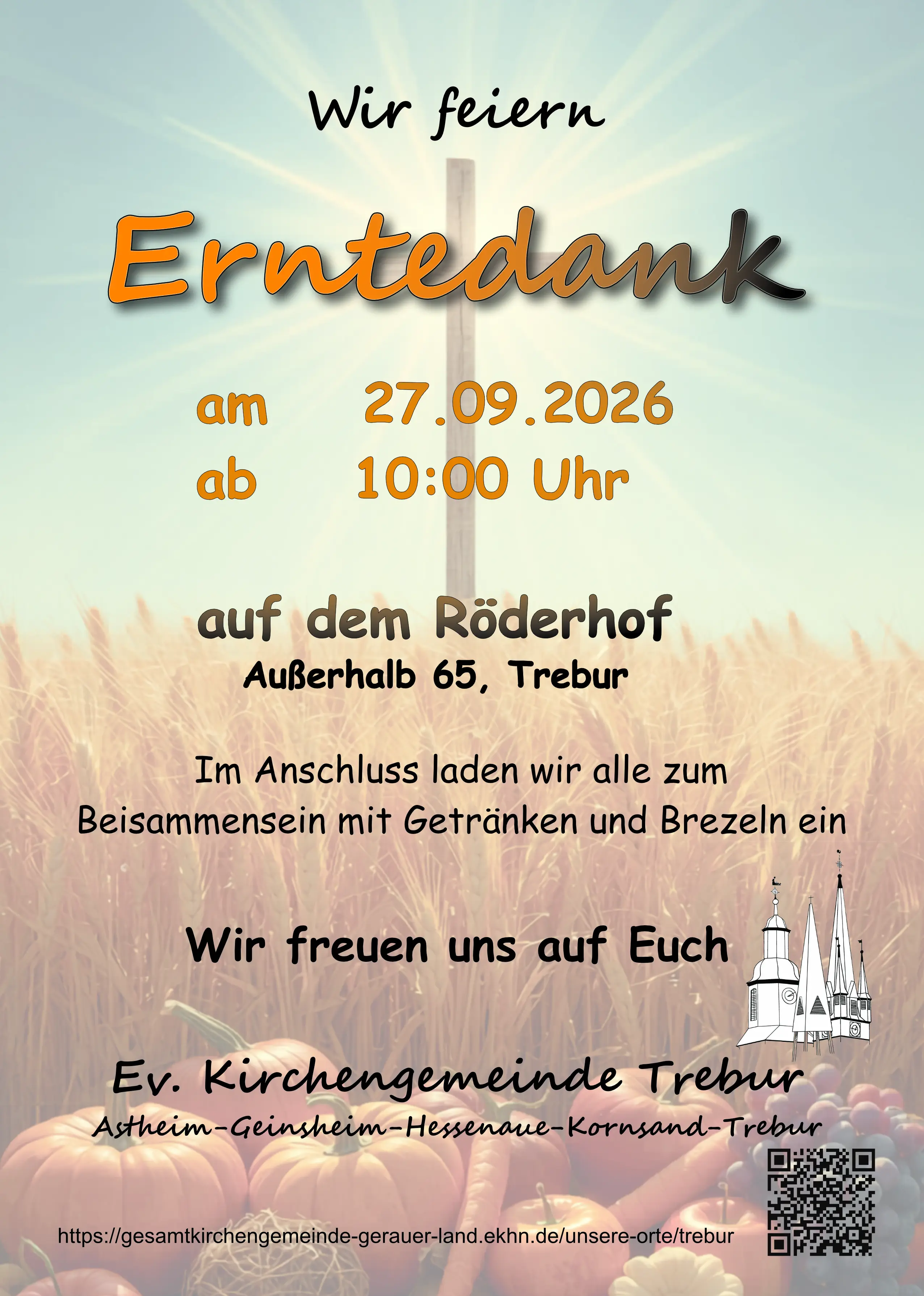 Wir feiern Erntedank