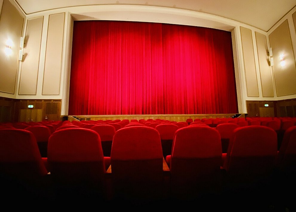 Leerer Kinosaal