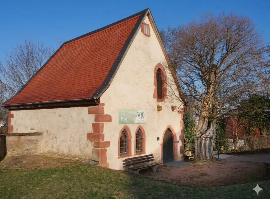 Das Bild zeigt die Alte Kapelle in Schaafheim.