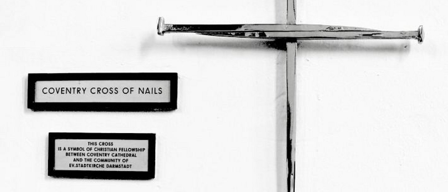 Nagelkreuz in der Stadtkirche Darmstadt