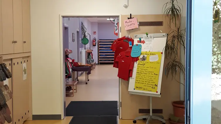 Eingangsflur Kita Dauborn