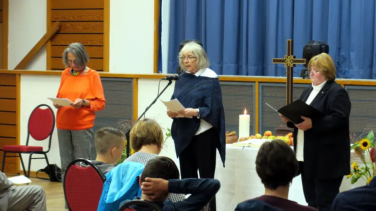 Erntedankgottesdienst am 03.10.2021 im Volkshaus