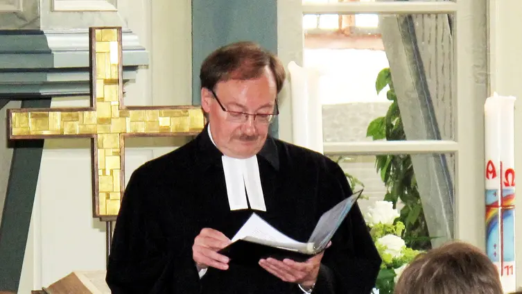 Ökumenischer Gottesdienst am 13.06.2011 anl. 800 Jahre Büttelborn, Klein-Gerau und Worfelden - Pfr. Bernd Lehr