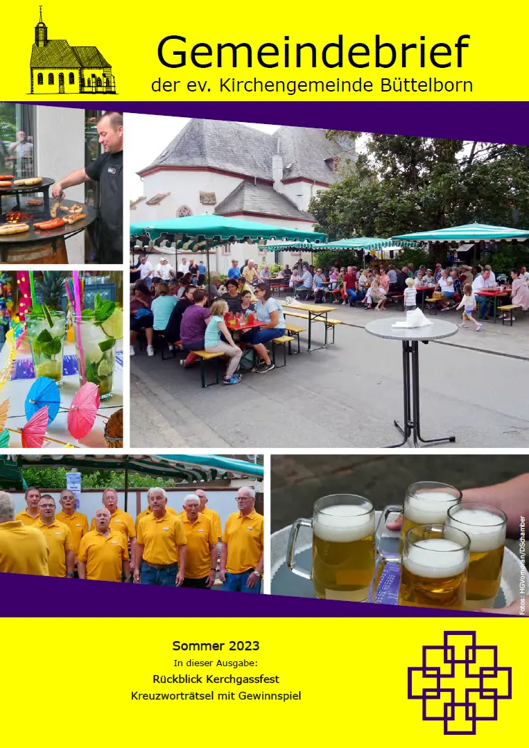 Titelseite Gemeindebrief Sommer 2023