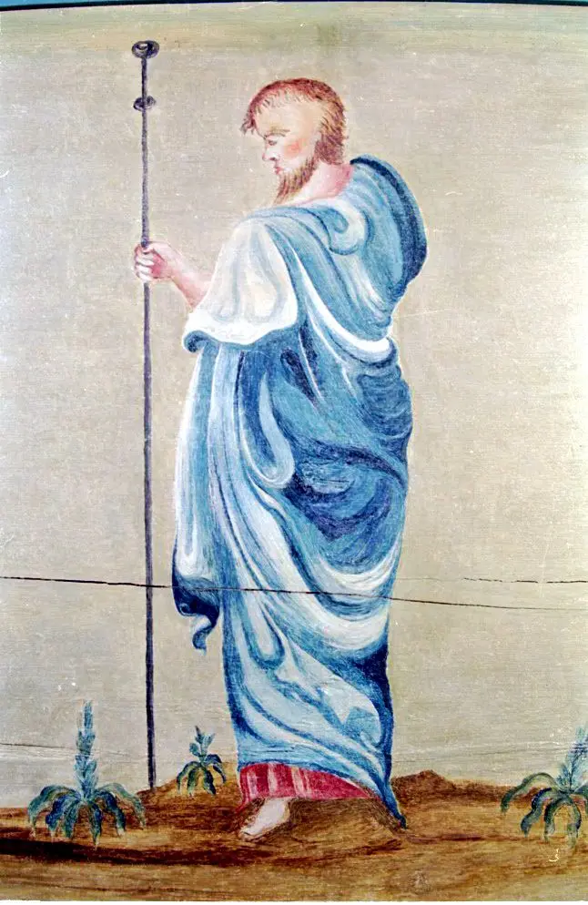 Emporenbild des Apostels Judas Ischarioth