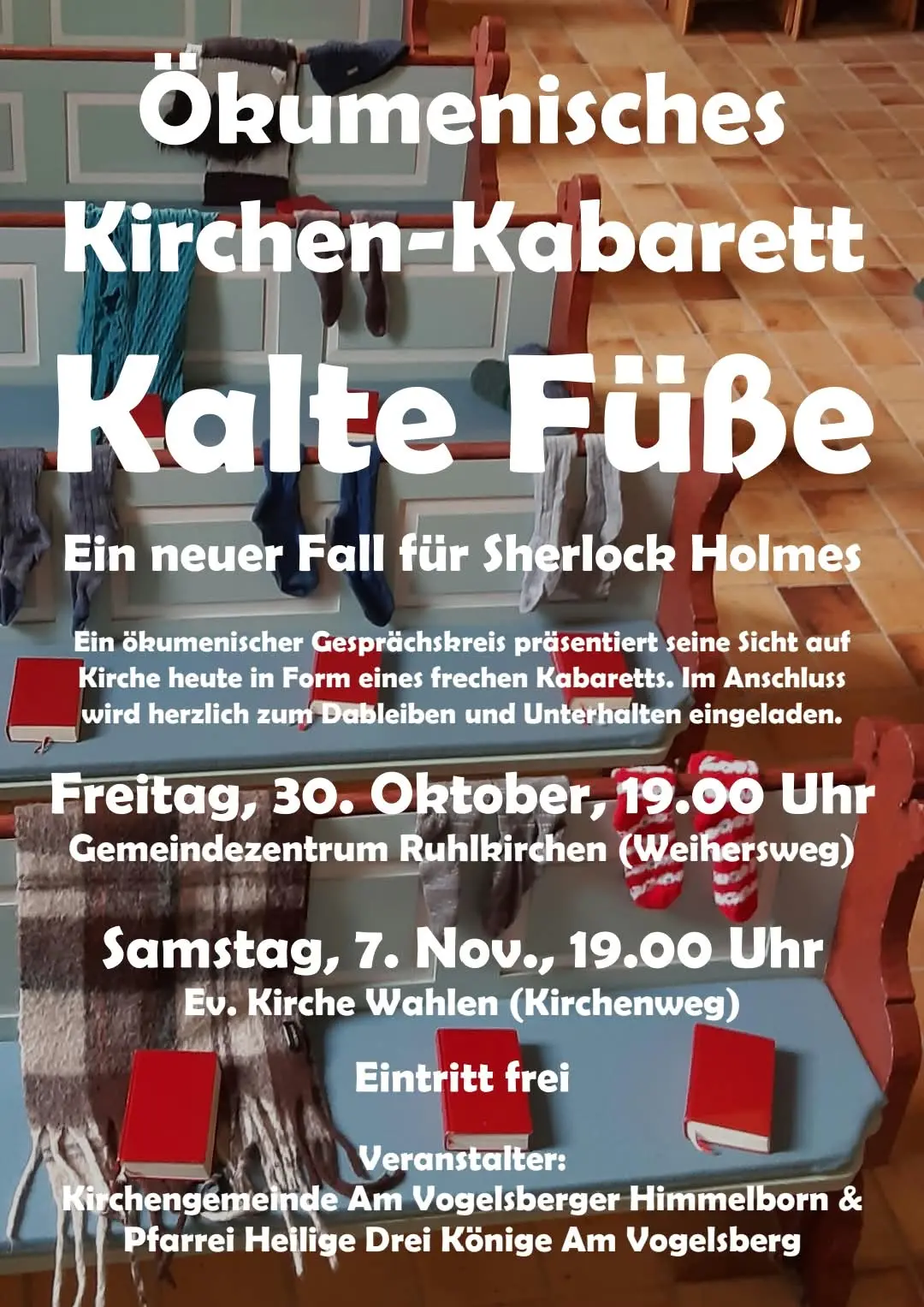 Plakat Werbung Ökumenisches Kirchenkabarett