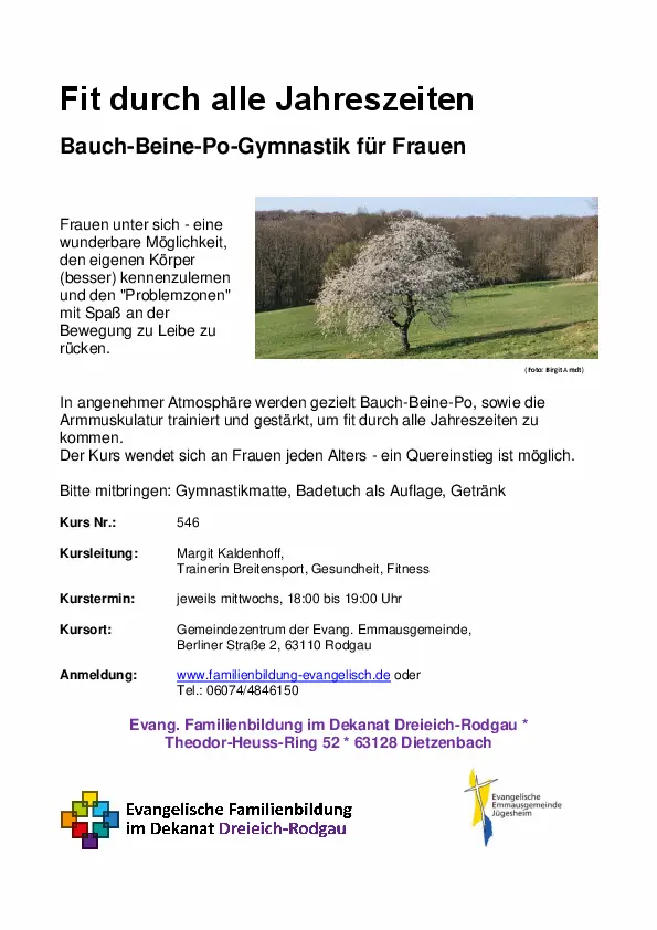 Fit durch alle Jahreszeiten