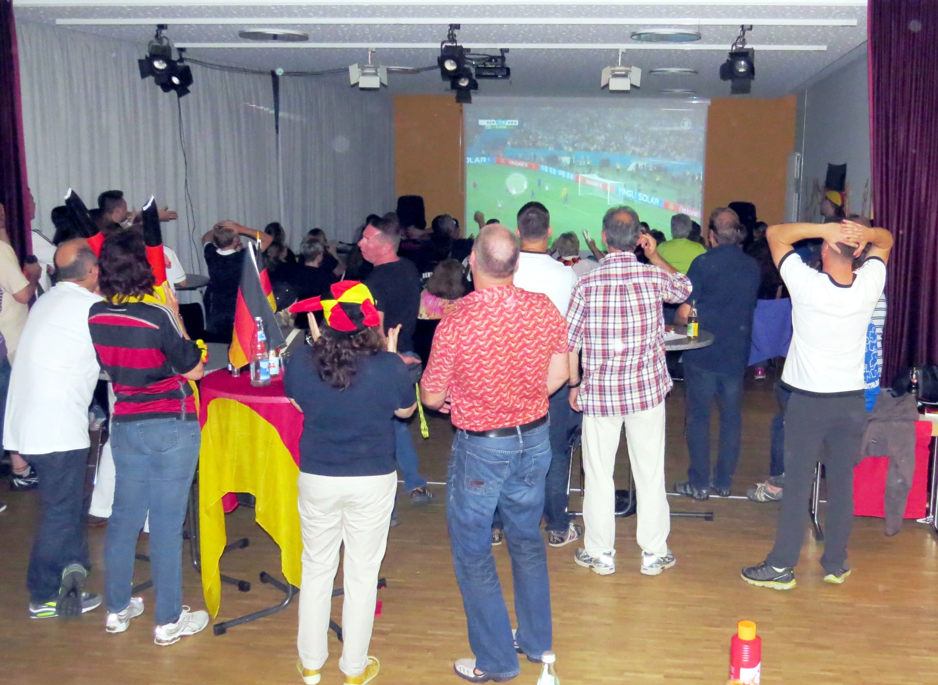 Public Viewing am 13. Juni 2014