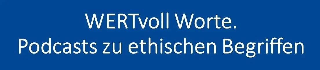 Grafik für sechs Podcasts zu Demut, Mut und Zweifel