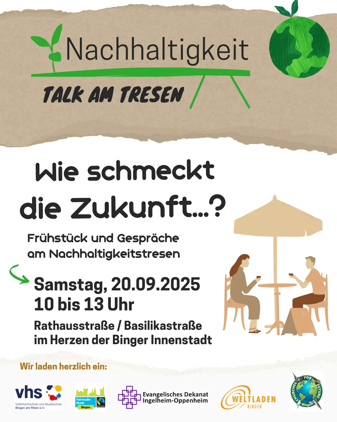 Instagrambeitrag - Talk am Tresen 2025