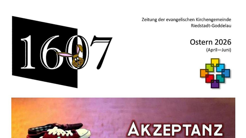 Titelbild Osterausgabe des Gemeindebriefes 1607