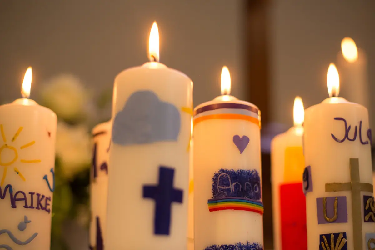 Konfirmationskerzen