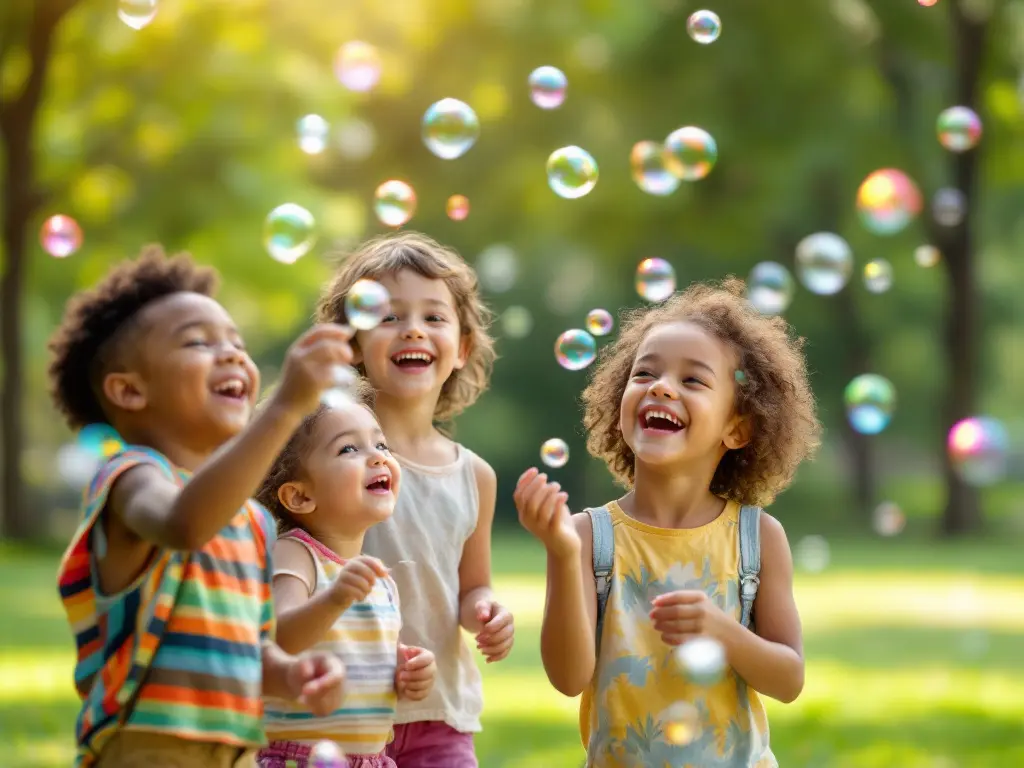 Spielende Kinder