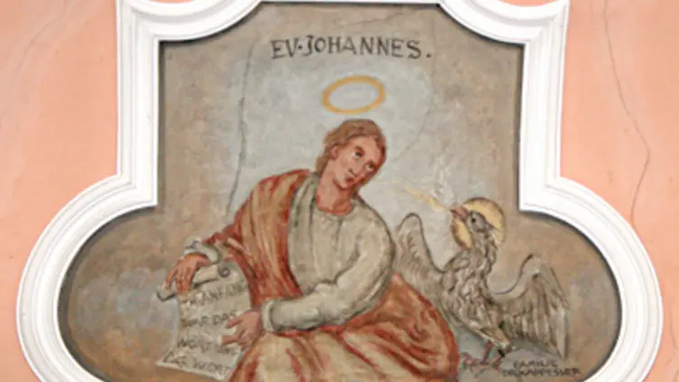 Gemälde von Apostel Johannes