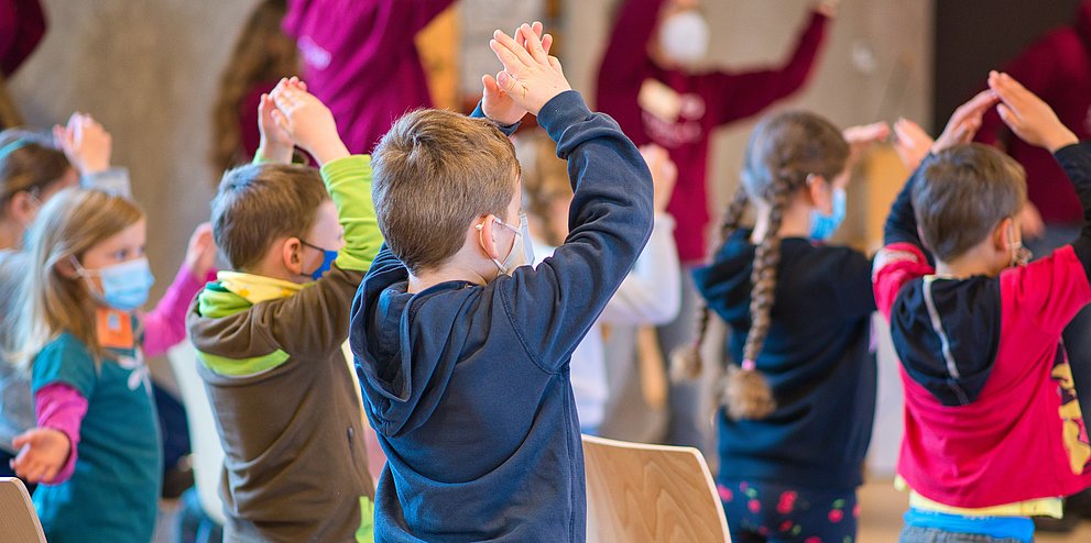 Singen bei den Kinderbibeltagen