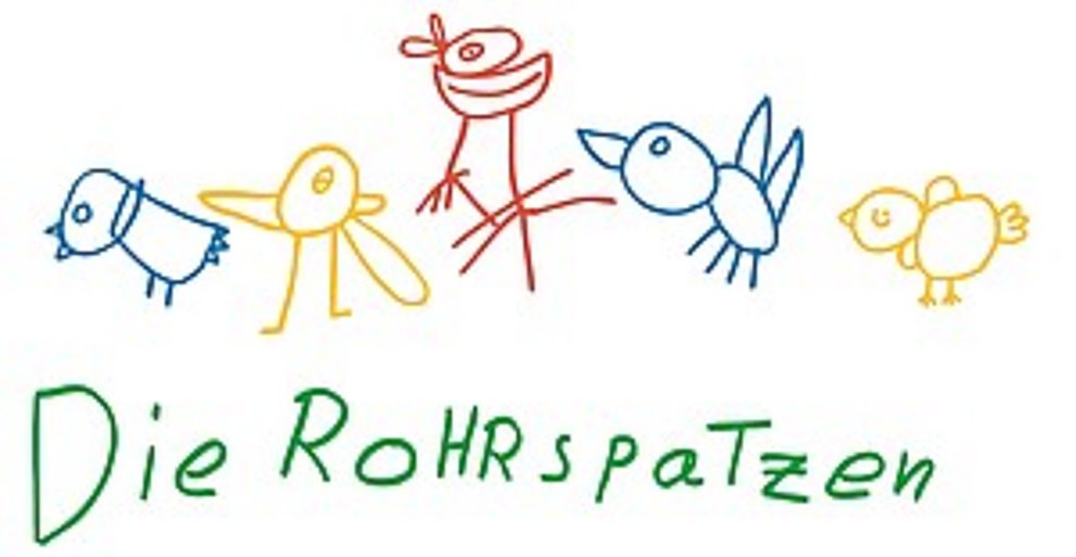 Logo der Kita "Die Rohrspatzen" in Rohrbach