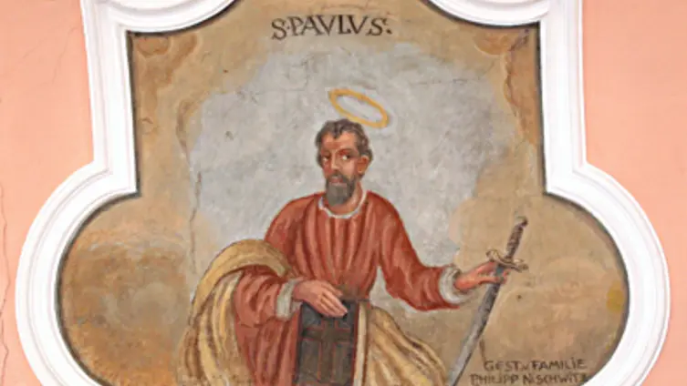 Gemälde von Apostel Paulus
