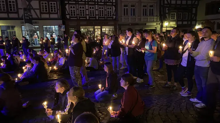 Taizé-Abendgebet Marktplatz Samstag