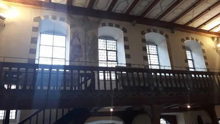 Die Texte und Fotos beruhen auf der "Besonderen Lernleistung - Geschichtsrezeption im digitalen Zeitalter: histocaching" als neue Form der Vergangenheitsbegegnung am Beispiel der Braubacher Barbarakirche." von Tobias Metz.