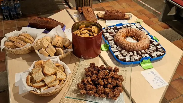 Das Foto zeigt den Gottesdienst am Weltgebetstag der Frauen in der Barbarakirche.