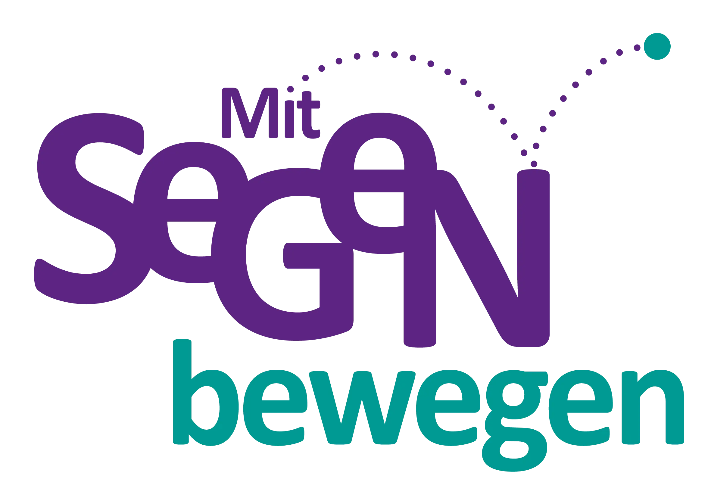 Logo Mit Segen bewegen türkis