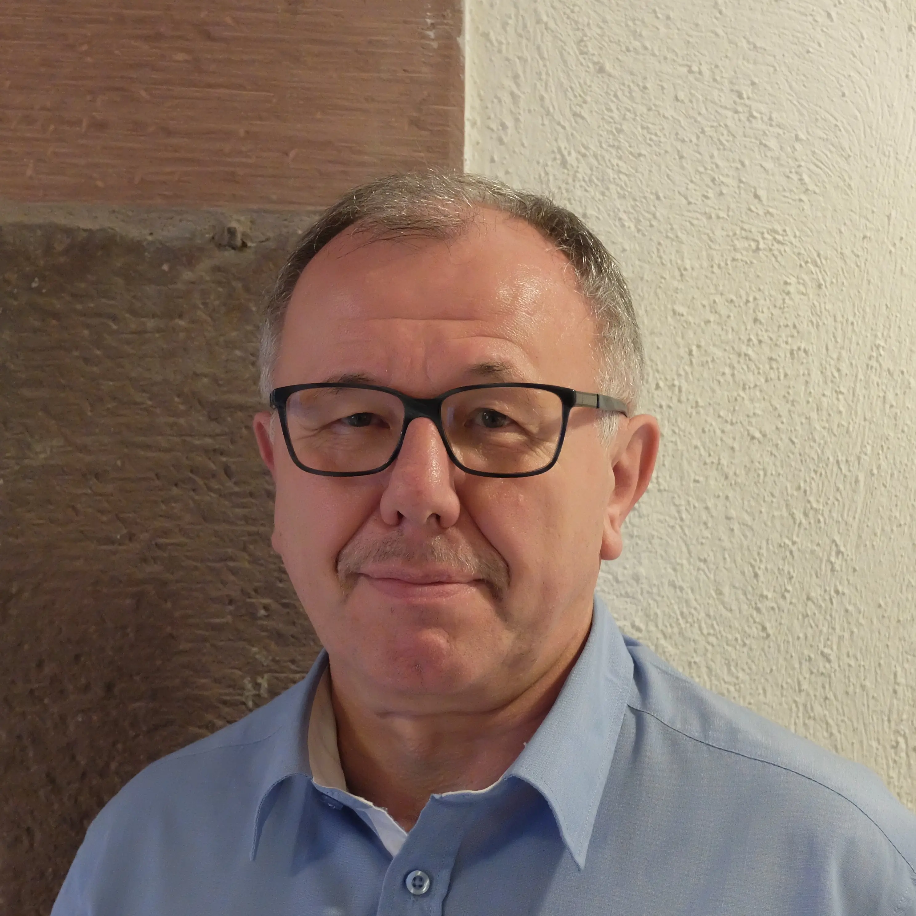 Porträt Präses Egon Scheuermann