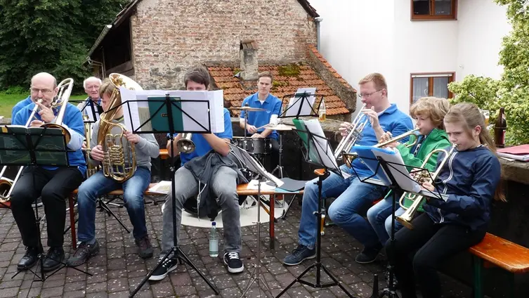 Frühschoppen-Gottesdienst 2016: Bläsernachwuchs