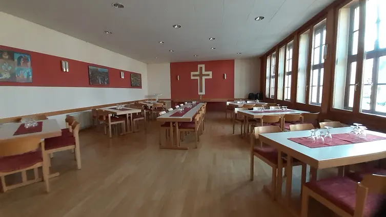 Gemeindesaal Eindeckung