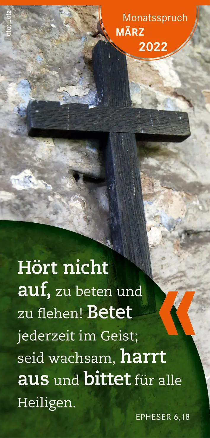 Monatsspruch März 2022