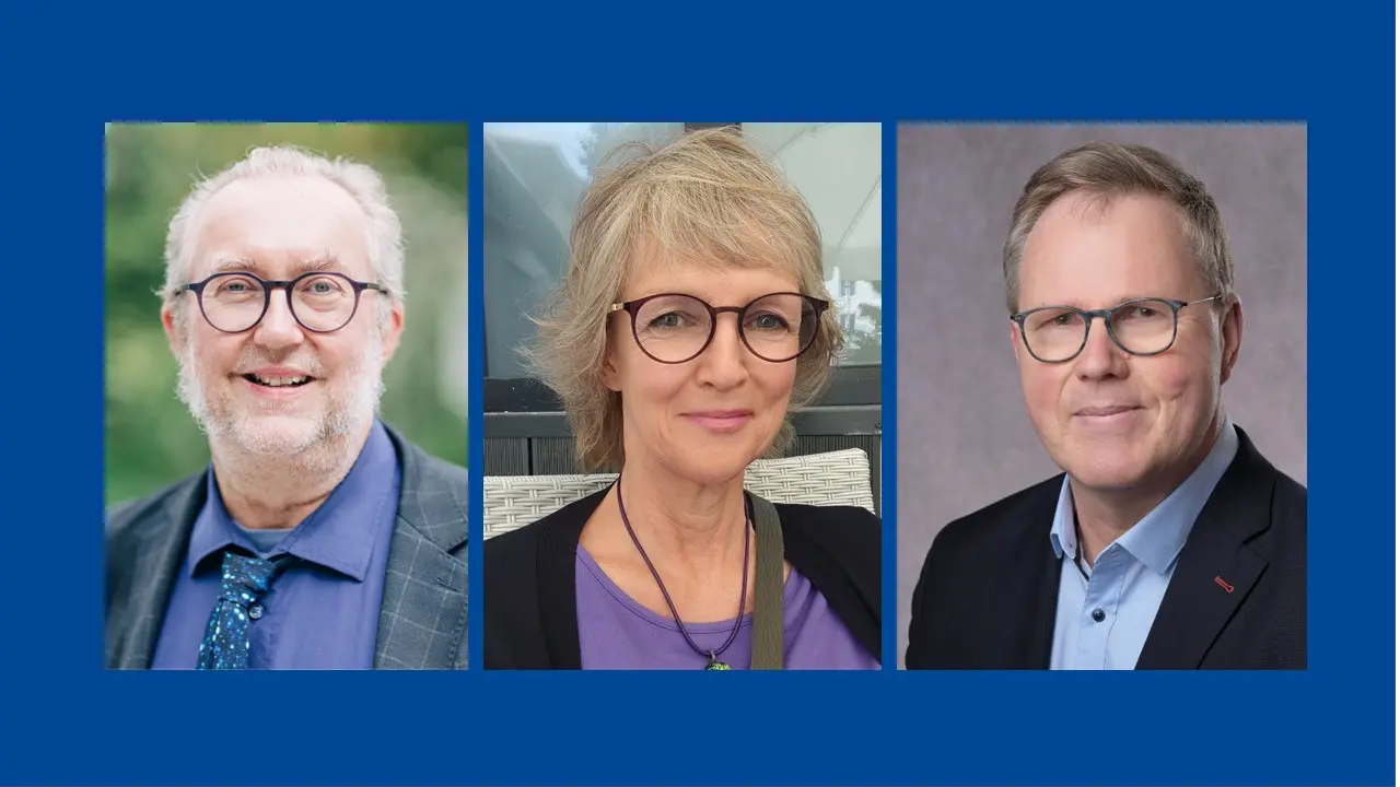 Foto zeigt die Porträts der drei Personen