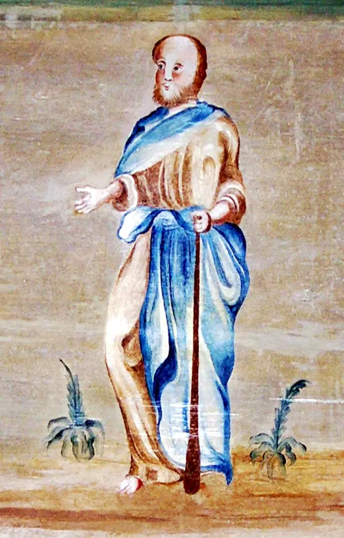 Emporenbild des Apostels Jakobus, der Ältere