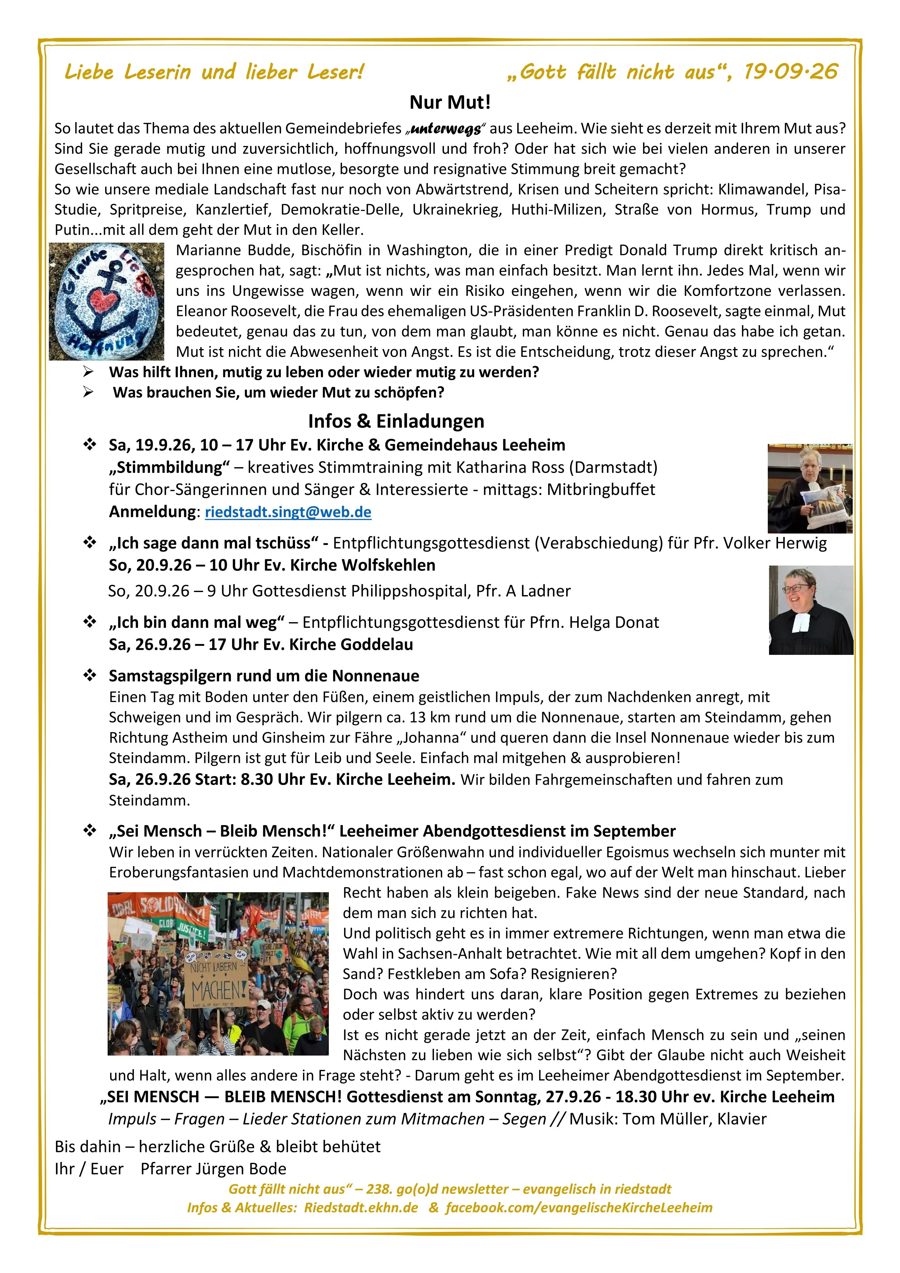 Newsletter 238