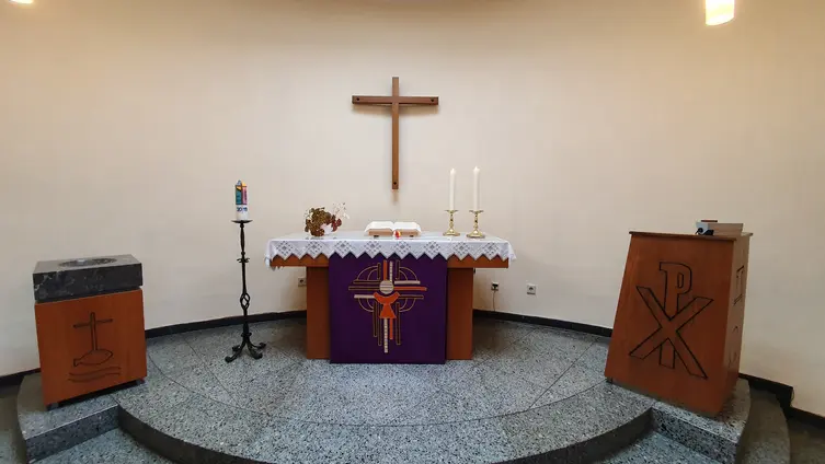 Christuskirche Odersbach Altar