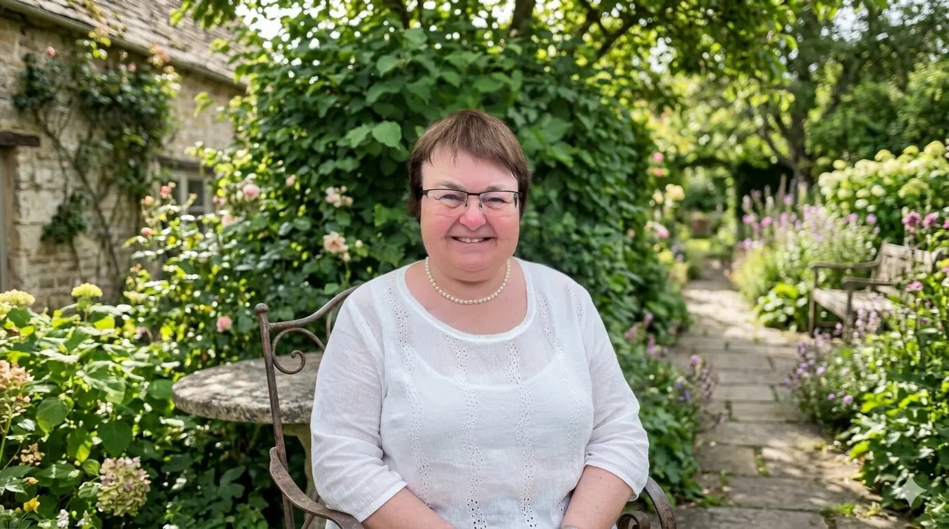 Das Bild zeigt Pfarrerin Elke Becker.