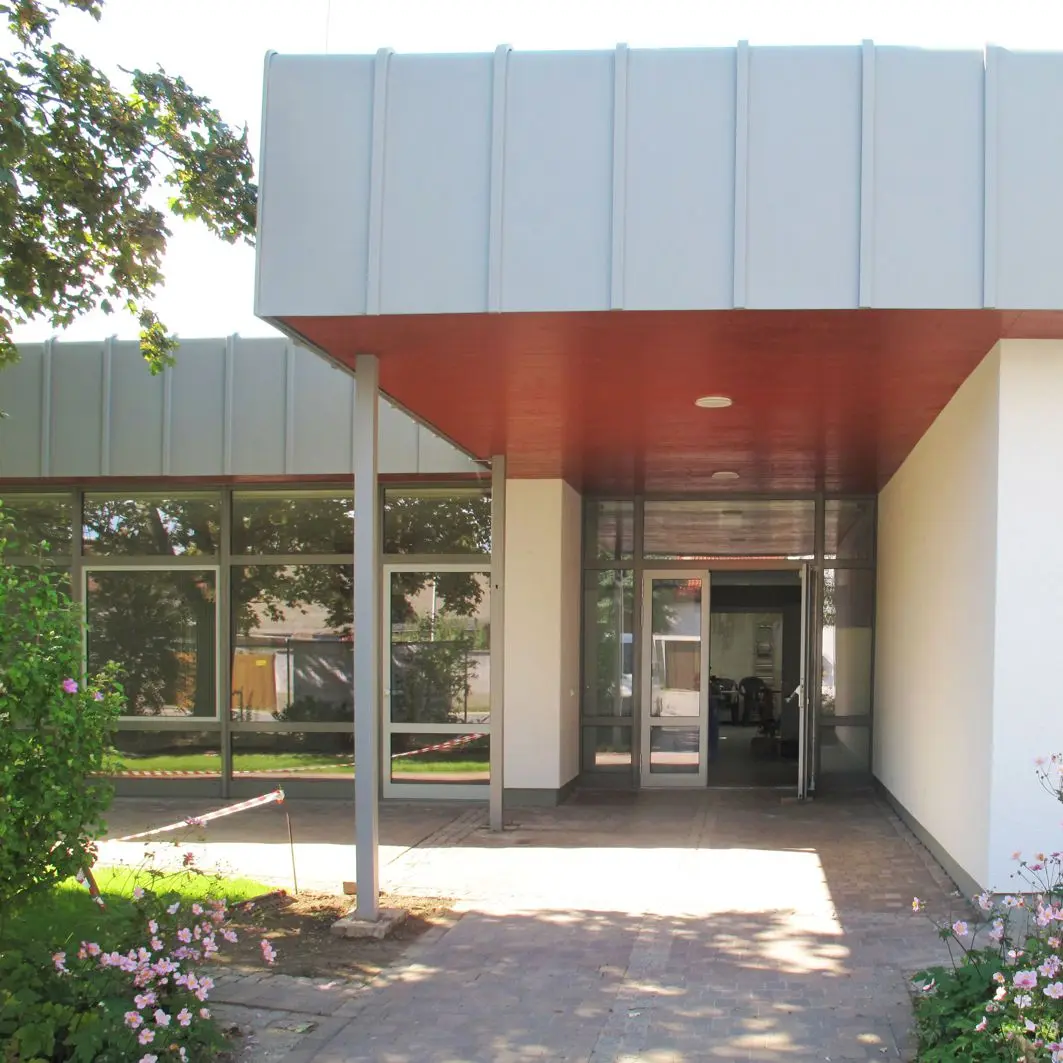 Eingang Gemeindehaus