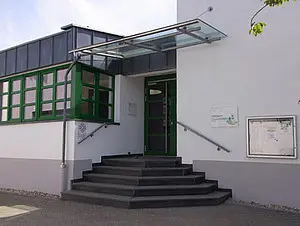 Eingang der Kita Löwenzahn Seitzenhahn