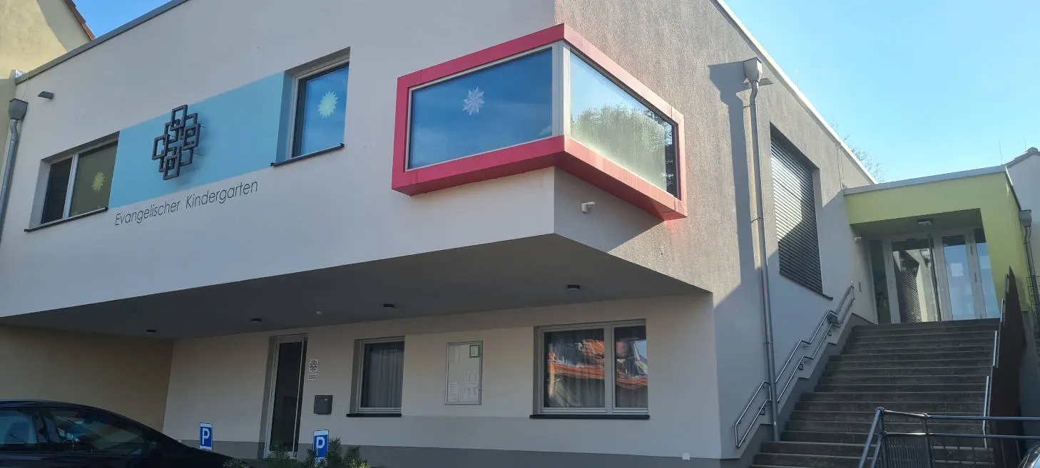 Außenansicht der Kinderttagesstätte