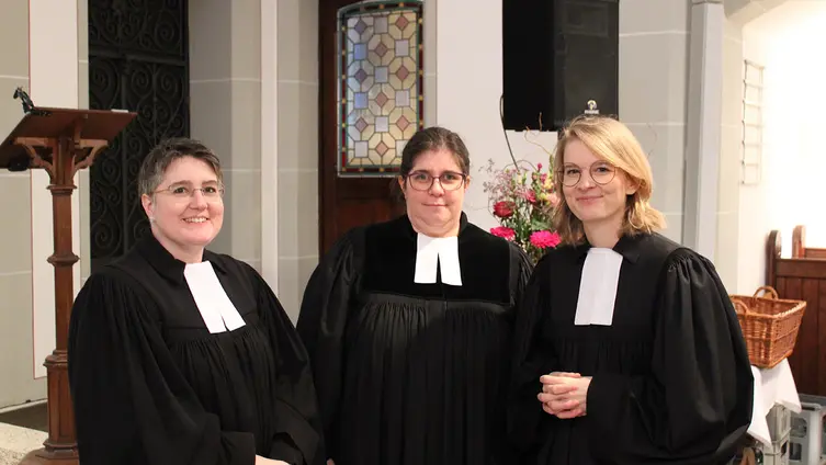 Stv. Dekanin Lehmann, Pfrin. C. Koppe, Pfrin. Dr. O. Rahmsdorf