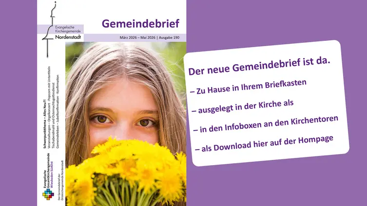 Der neue Gemeindebrief ist da