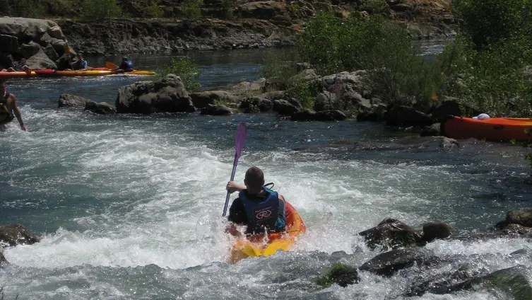 Kanufahrt in Südfrankreich