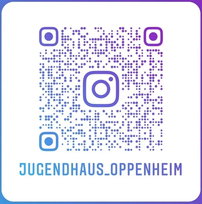 QRCode Instagram Jugendhaus Oppenheim