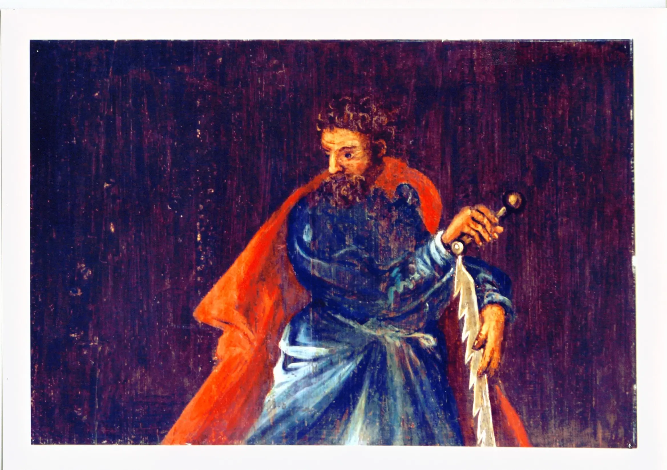 Dorfkirche Emporenbild Apostel