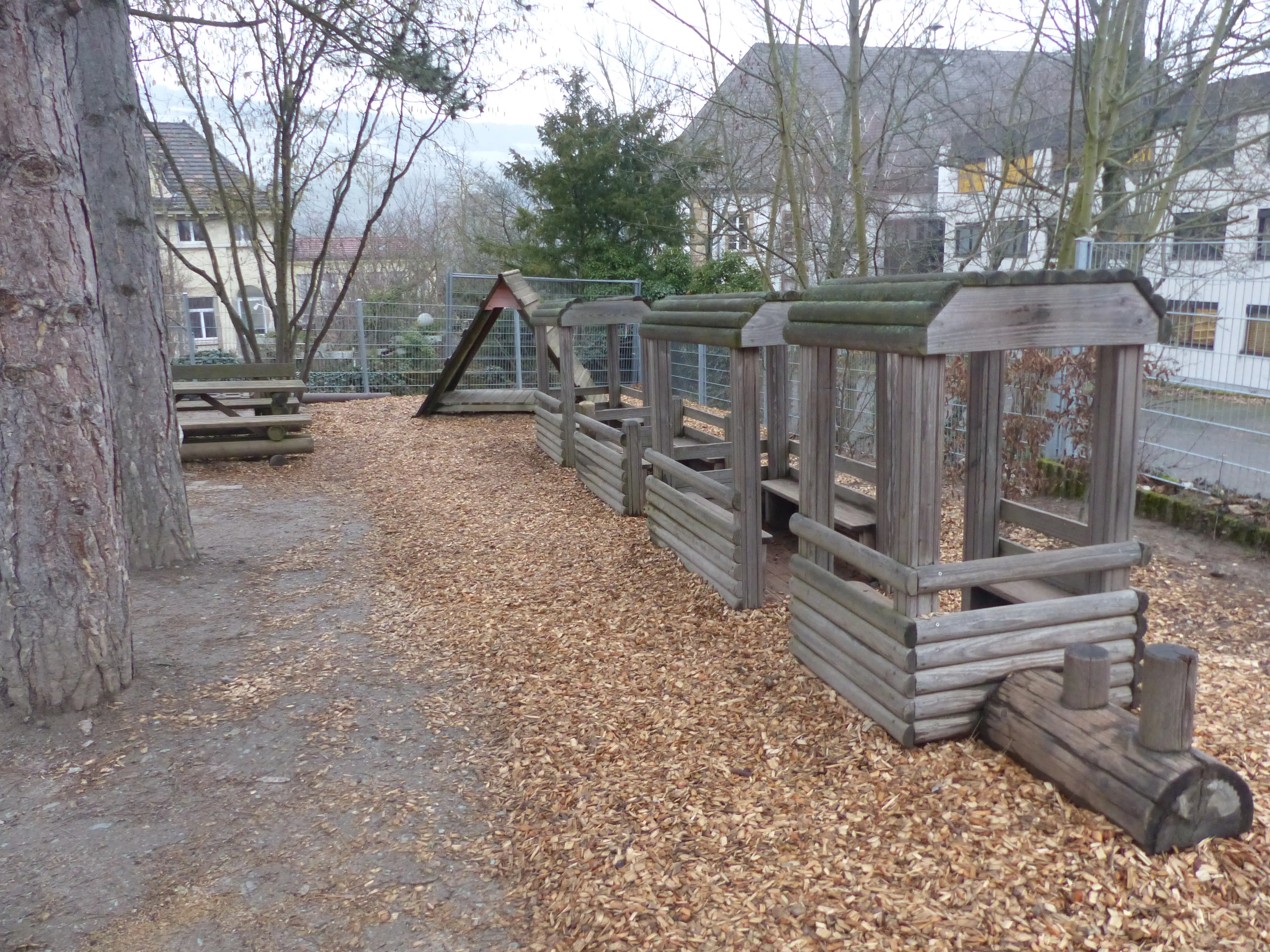 Spielplatz Eisenbahn und Tippi