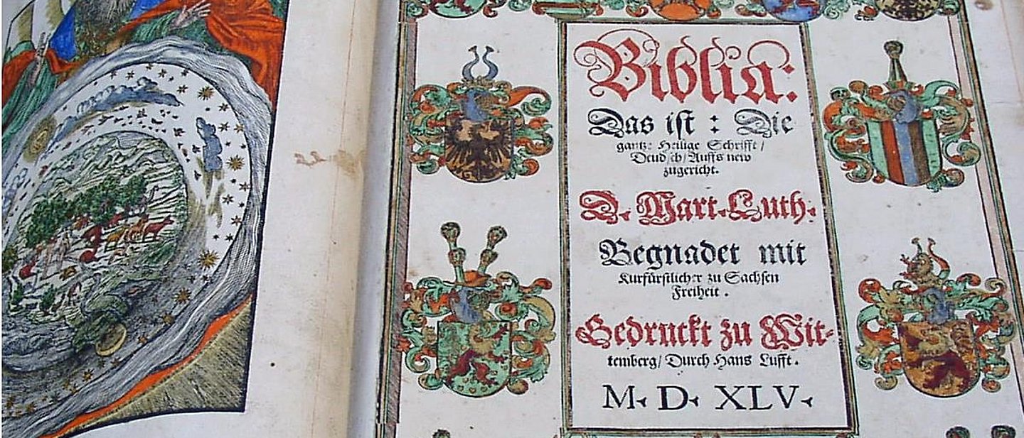Die Lutherbibel von 1545