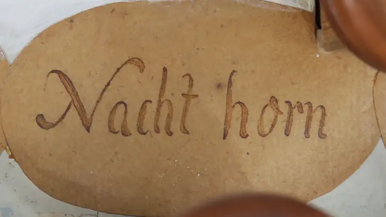 Pedal - Nachthorn 4' - Register mit einem sehr weichen und leisen Klang