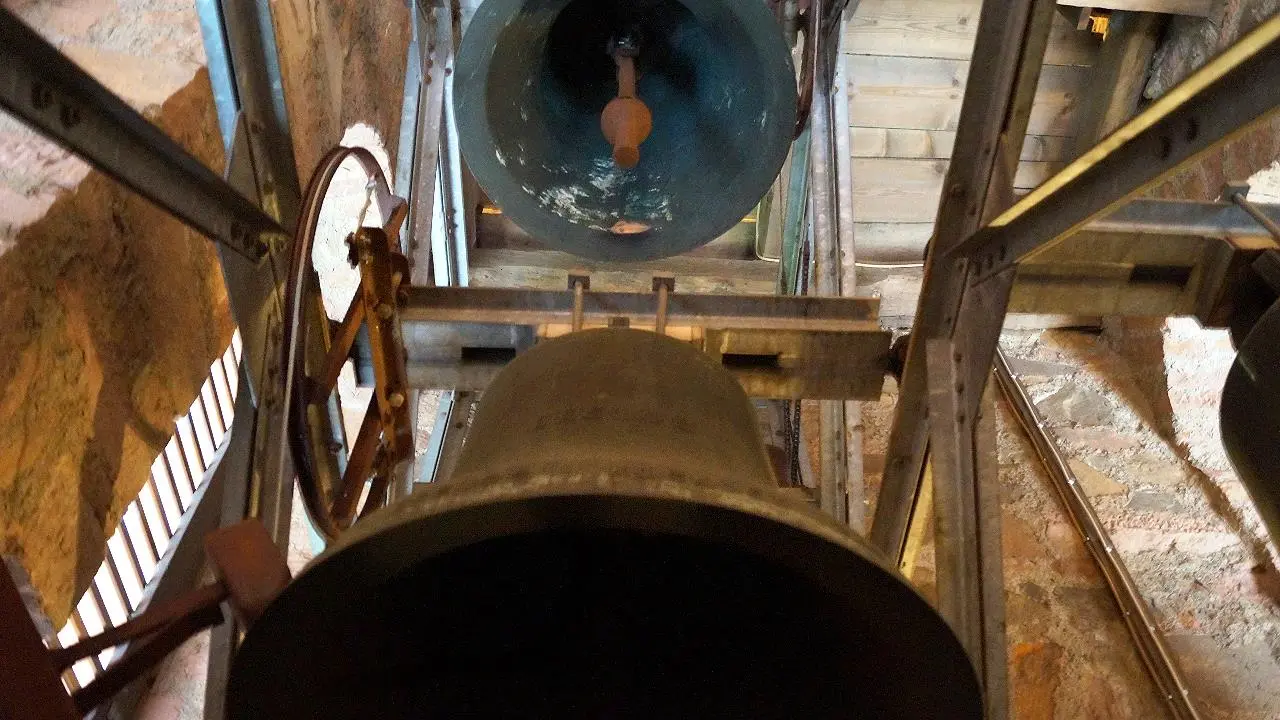 Die Glocken im Turm der Kinzenbacher Kirche