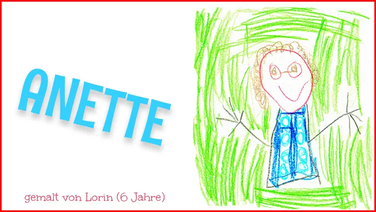 Gemaltes Bild von Anette