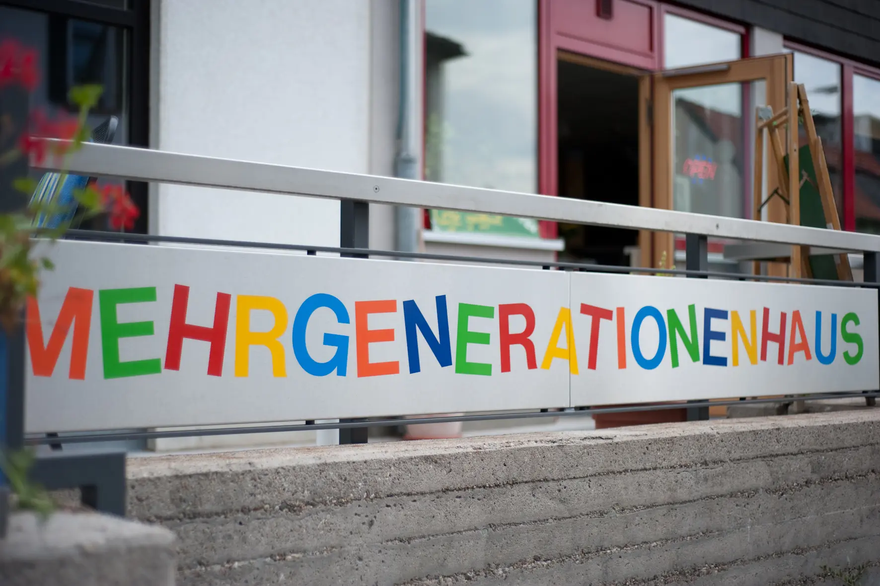 Das Mehrgenerationenhaus Eschborn in der Außenansicht